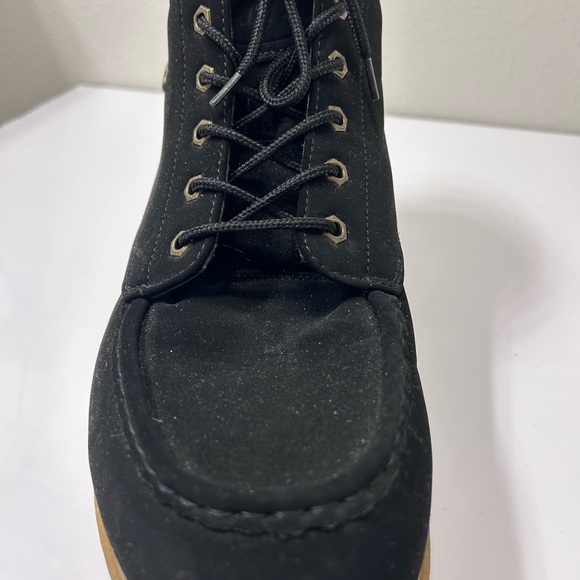Lugz Warsaw Lace Up Men’s work Safety Shoes Size 13 Black - Picture 6 of 13